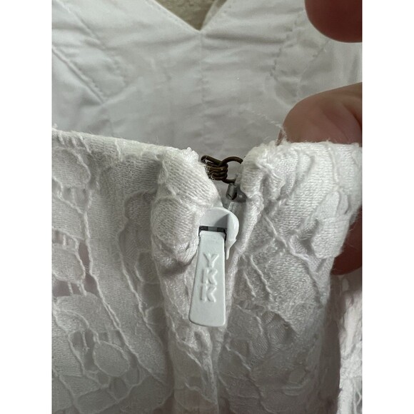 Lilly Pulitzer Phoebe Dress Resort White Lace Size 0 - Picture 8 of 13